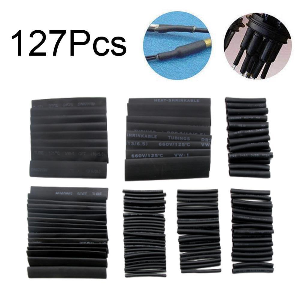 127 PCS Shrinkable Tube Sheath Cable Charger Prote... – Vicedeal