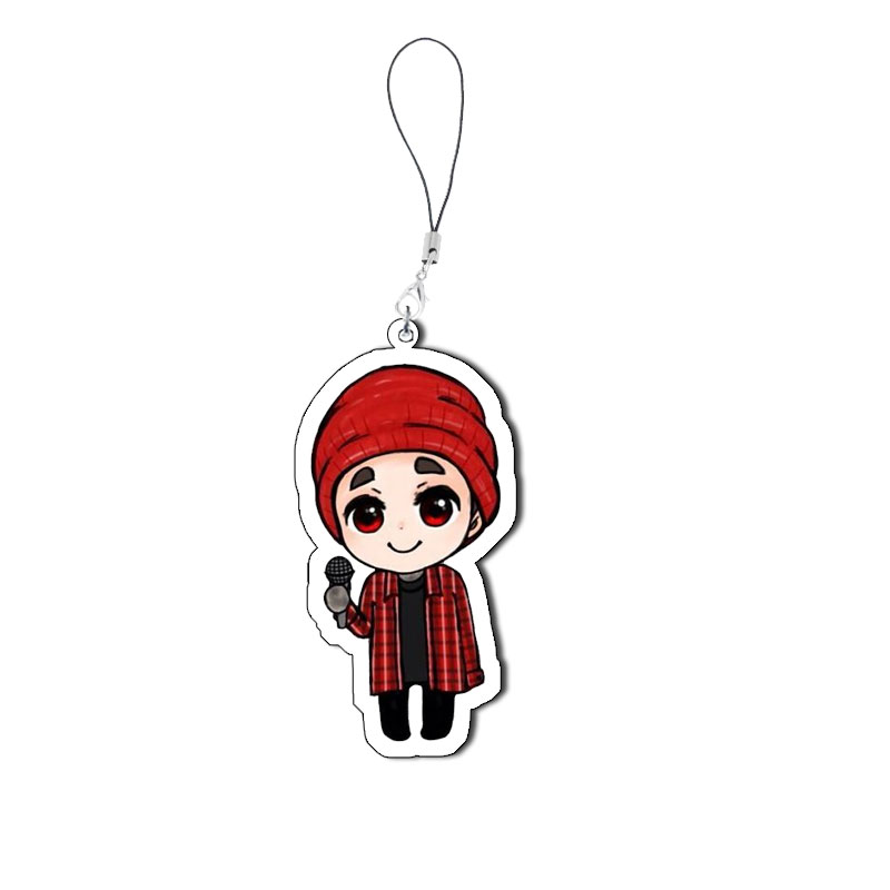 Twenty One Pilots Keychain Mobile Phone Chain Acrylic Twenty One Pilots Key Ring Pendant Accessories Jewelry Fans ﻿