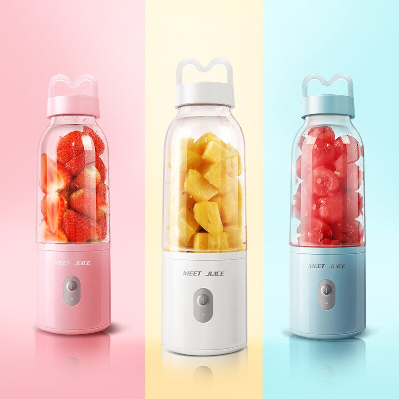 Juicer Fruit Smoothie Small Household Mini USB Electric Mixer Portable Juicer Cup Fresh Juicer Small Appliance