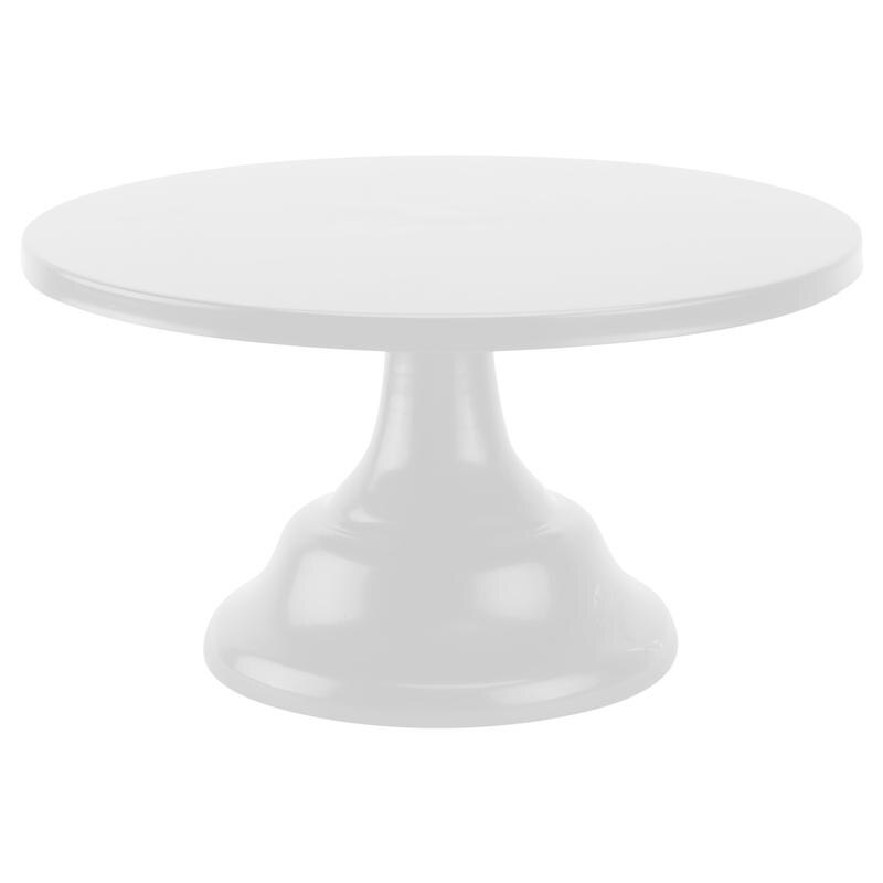 1 Pc Practical Cake Pallet Cake Stand Fruit Holder Iron Fruit Rack Dessert Table High Foot Tray Cake Rack Wedding Props: White