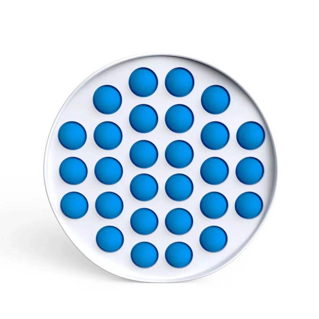 Pop it – bulle sensorielle Anti-Stress pour enfant et adulte, jouet de décompression, Fidget It, Camouflage, 2 pièces: 2 pc-6