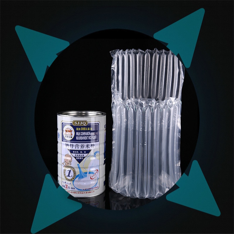 30pcs/Lots Shockproof Air Bag Packaging Bag Buffer Filled Bag 10 Column Barrel Milk Powder/Rice Noodle Bag Inflatable Air Packag