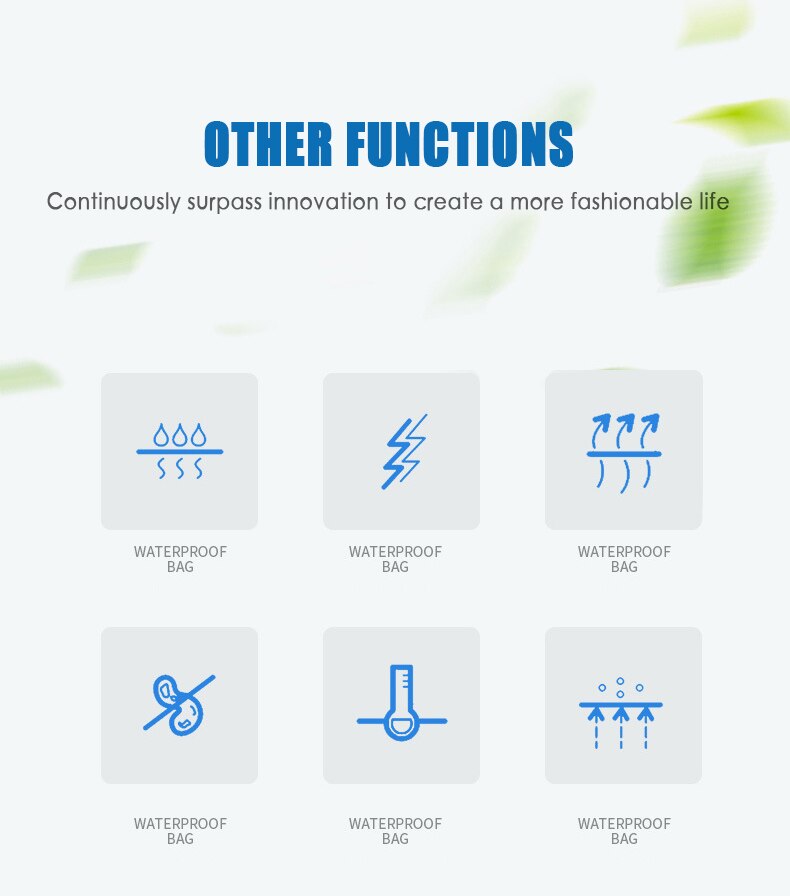 Full View Waterproof Case for Phone Underwater Snow Rainforest Transparent Dry Bag Swimming Pouch Big Mobile Phone Covers