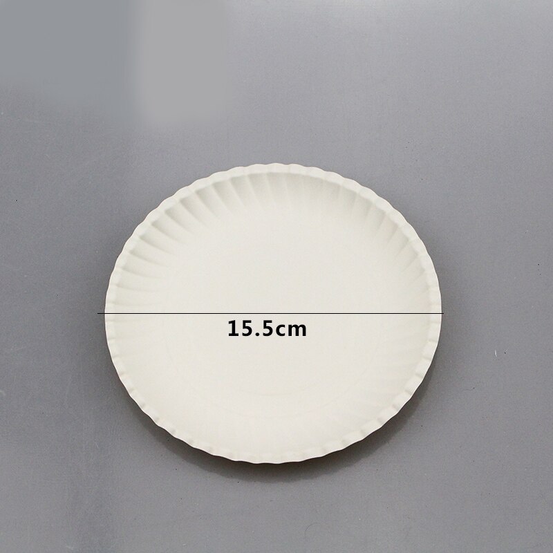 Wit papier plaat verjaardagsfeestje fruitcake BBQ lade kinderen art handgemaakte materiaal