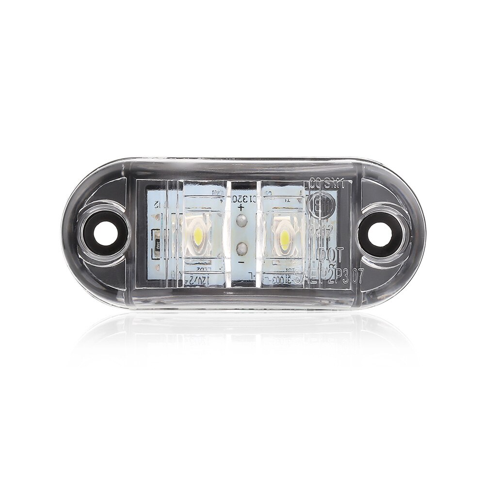 1 Piece LED Side Marker Car External Lights DC 12V 24V Auto Car Bus Truck Lorry Led Indicator Trailer Light Rear Side Lamp