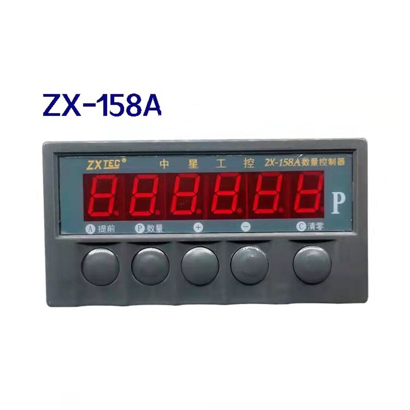 ZX-168 Length Controller Zhongxing Industrial Control Quantity Controller Zxtec Prefabrication Programming Zx158a Counter