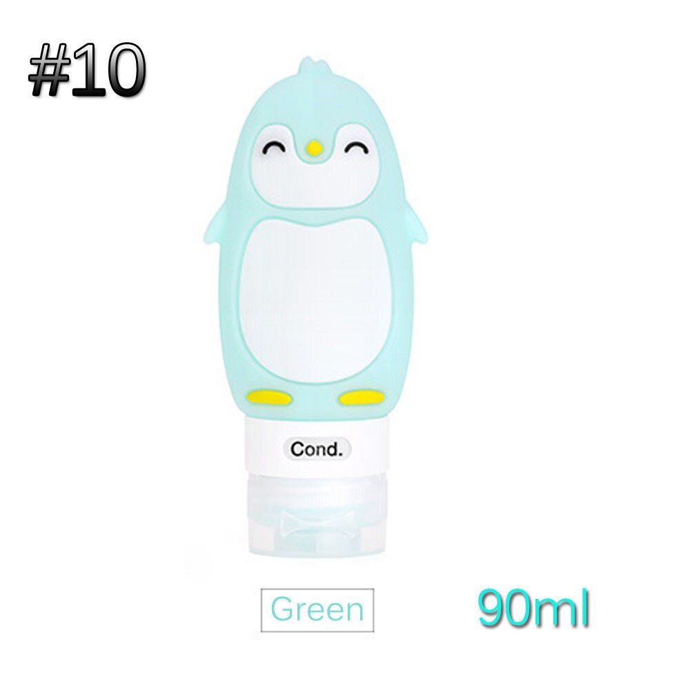 Silicone Squeeze Bottle Cosmetic Lotion Container Travel Empty Shampoo Pot Refillable Bottle