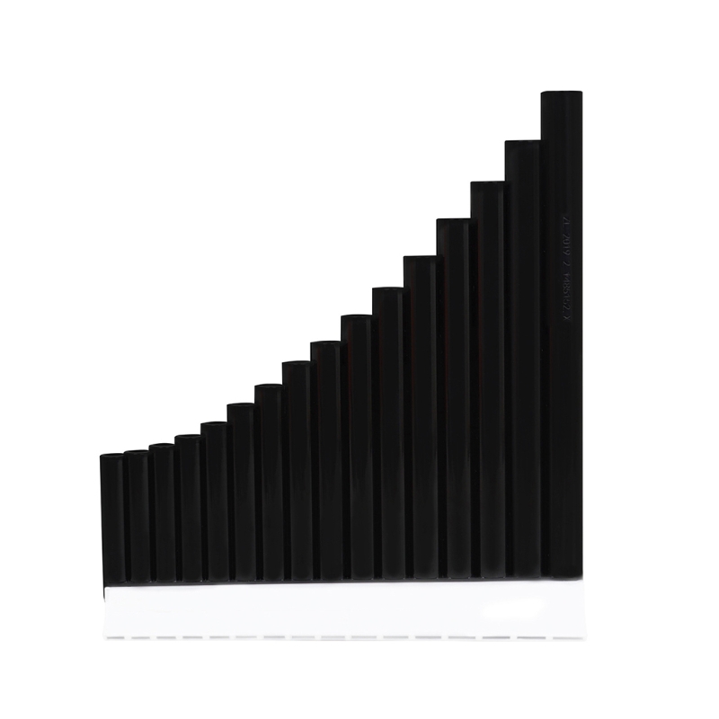 Y1UC 16 Pipes Pan Flute C Tone 16 Tubes Panpipes Panflute for Beginner Students Musical Instrument