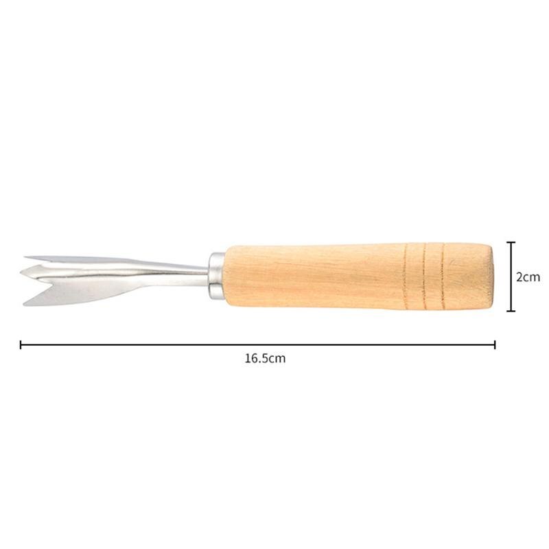 7 Pcs Ananas Dunschiller Vork Roestvrij Staal Paring Cutter V Vorm Ananas Dunschiller Ananas Eye Remover Fruit Cutter