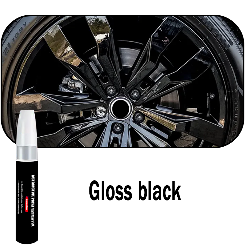 Automotive Wheel Touch-Up Pen Verfreparatiepen Glanzend Zwart Mat Zwart Zilver Grijs Automotive Paint Care Accessoires: Rood
