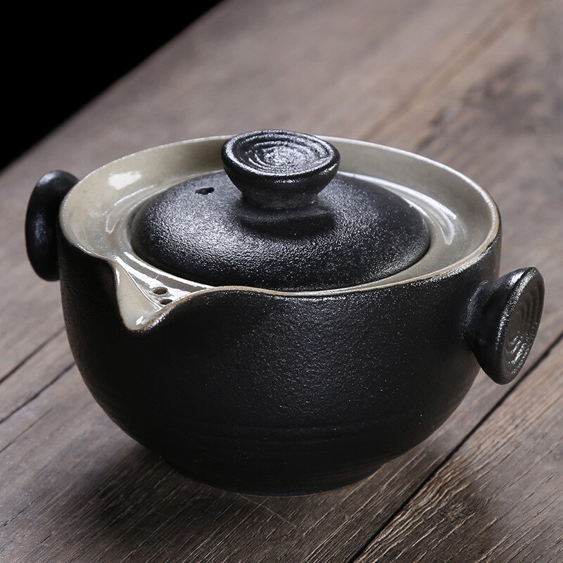 Ceramica Tè set caffè tè set Includono 1 Pot 2 Tazza, di alta qualità gaiwan Bello e facile teiera bollitore, kung fu teaset