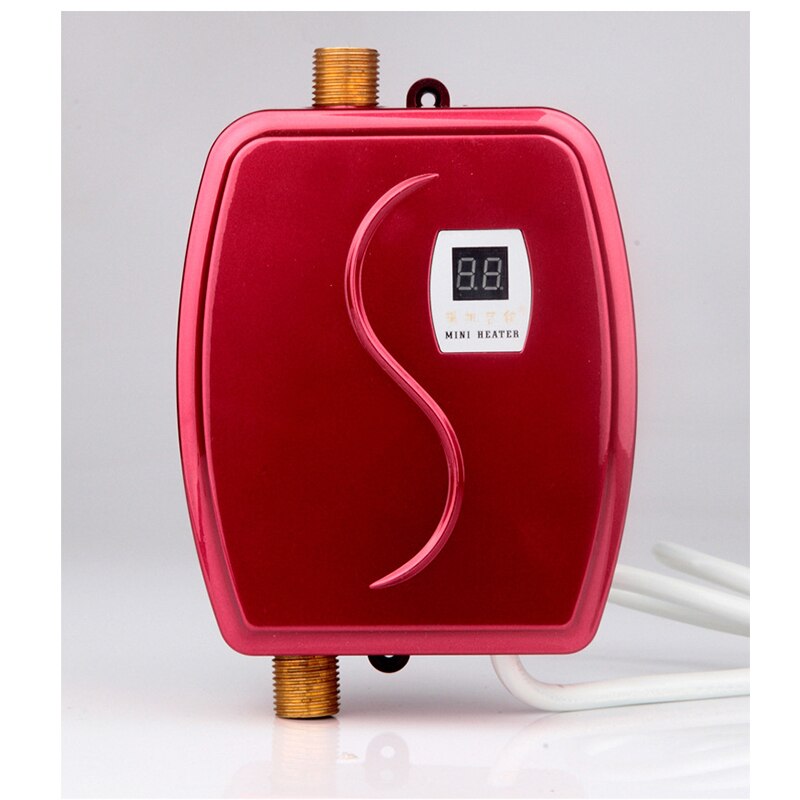 Calentador de agua instantáneo para cocina, XY-FB de agua eléctrico de calefacción rápida, minicalentador de agua doméstico de doble uso