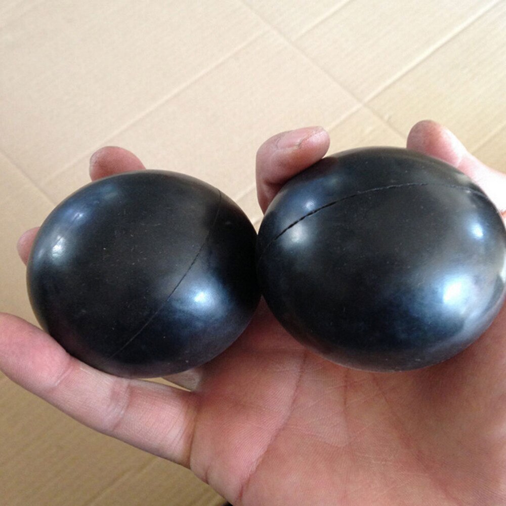 Black Ball Shaped Stress Relief Ball Soft Squeeze Foam Ball Hand Wrist Exercise