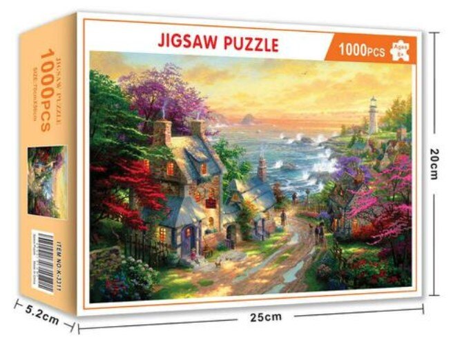 1000 Piece Rainbow Flowers Succulent Plants Jigsaw Puzzles Assembling Picture For Adults Kids Learning Education Puzzle Toy: 16