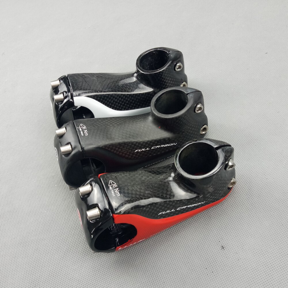 Speciale carbon stuurpen racefiets mountainbike stuurpen 80/90/100/110mm rood zwart wit fiets stuurpen mtb racefietsen 28.6mm