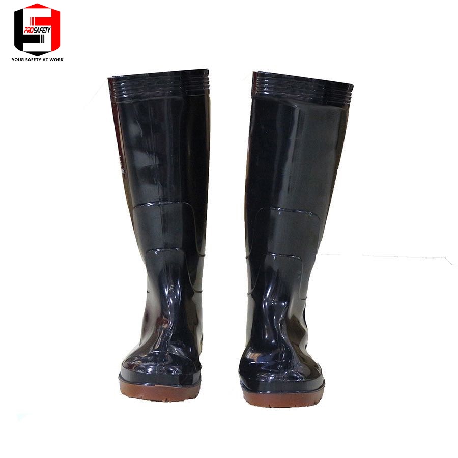 PRO SAFETY Pvc Rain Boots for Farming of Shoe Industrial Safety Boots Top Low price Waterpoof Gum boots