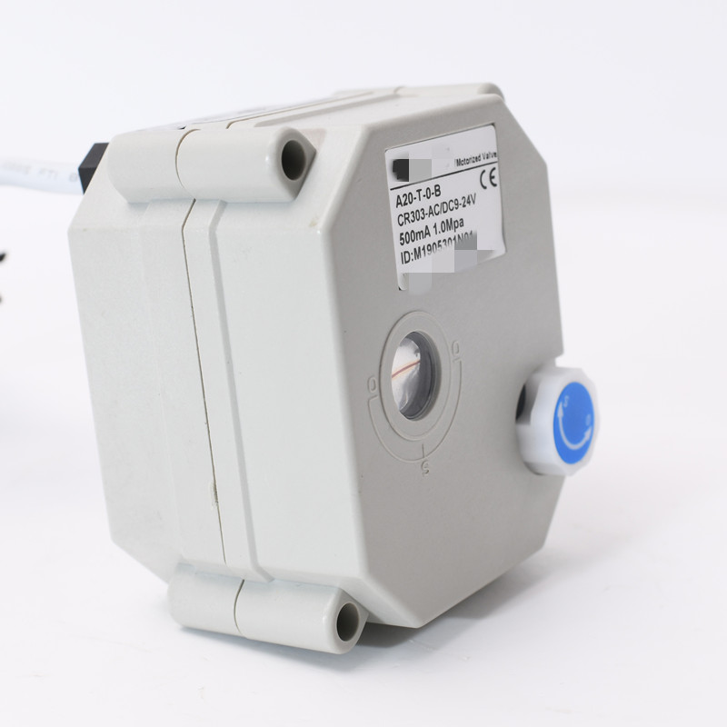 Elektrisk aktuator til motoriserede ventiler, 9-24 vac/dc kondensator, automatisk retur, fejlsikker med manuel overstyring