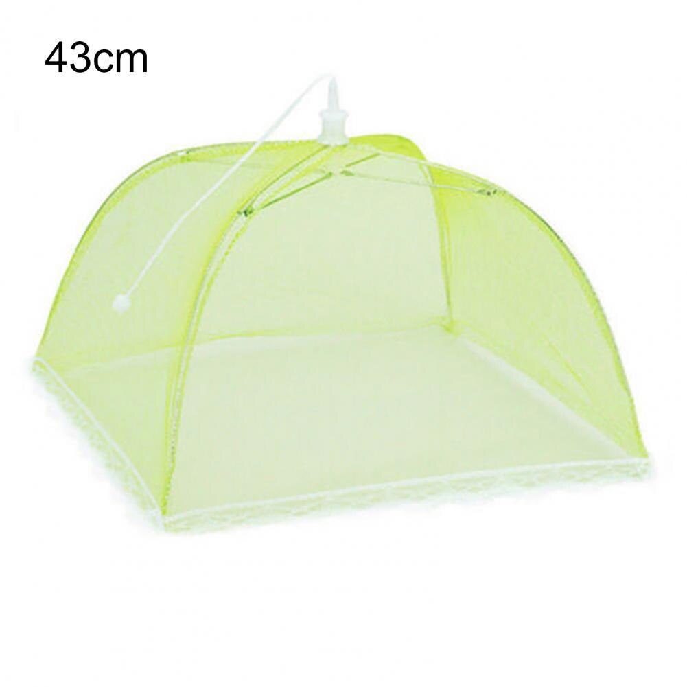 Couvercle pour aliments, robuste, Durable, léger, carré, pliable, Style parapluie, outil de cuisine, couvercle de repas, couvercle de bol: Green 1