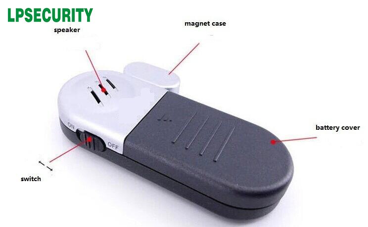 Wireless Entry Defense magnetic gate,doors/windows alarm sensor 100dB for Home security alarm system