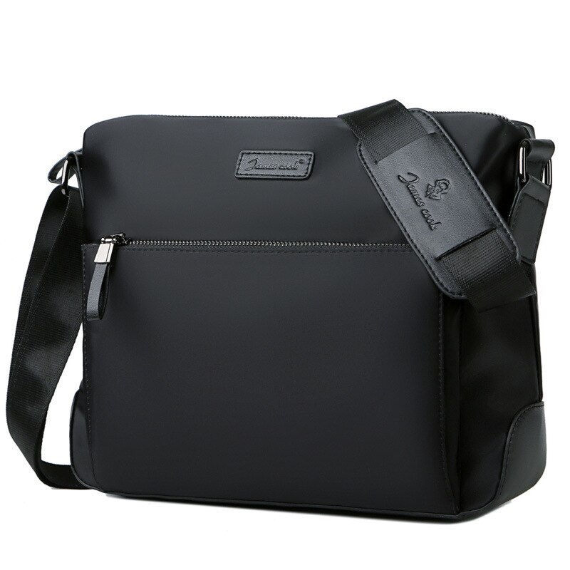 Belabolso Grote Capaciteit Messenger Bag Mannen Tas Oxford Schoudertas Klassieke Crossbody Tas Voor Mannen Zakelijke Tas Mannelijke Toevallige HMB672: Black