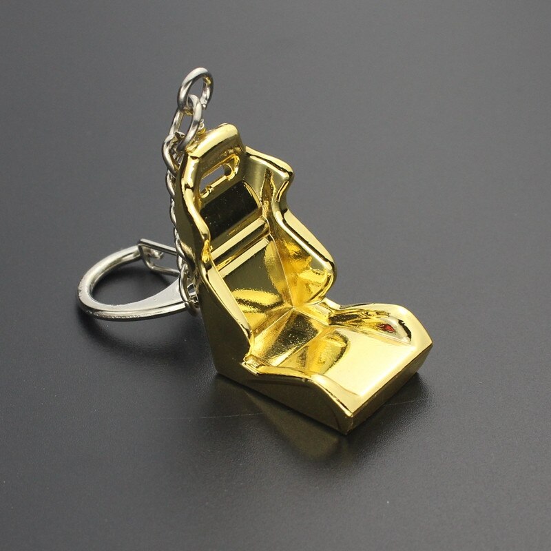 Tuning Racing Car Keychains For Keys Holder Metal Seat Bottle Wheel Nuts Moto Keyring Trinket Gadgets Auto Accessories