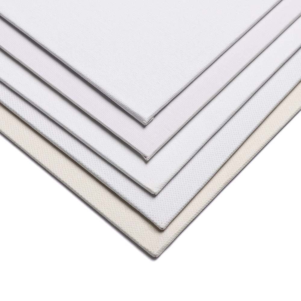 White Artboard Cotton Canvas for Oil Painting Hand Painted Frame Canvas Panels DIY Craft Painting Tool Hand Painted Accessories