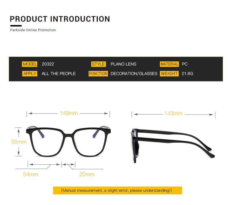Gafas cuadradas modernas transparentes para hombre y mujer, lentes ópticas con marco de luz azul, transparentes, para ordenador, novedad de