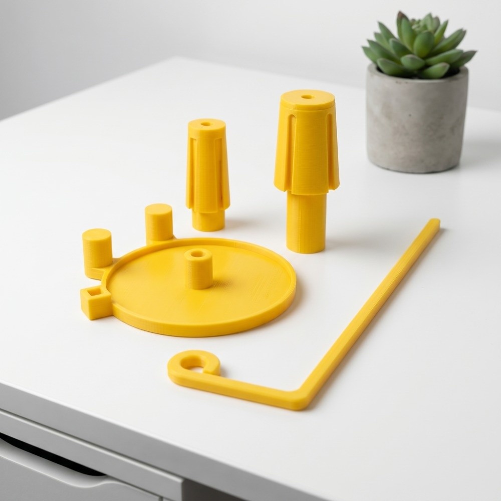 3D-printen Verticale grote spoelhouder PLA-kunststof Compatibele naaimachines Draadinvoerder Gespecialiseerd accessoire