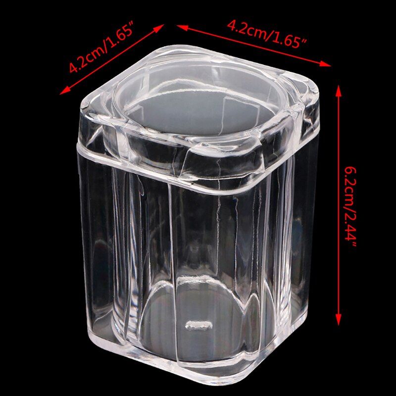 1 stuk plastic doorzichtige capsuledoos verzamelbuishouder voor 30mm munten