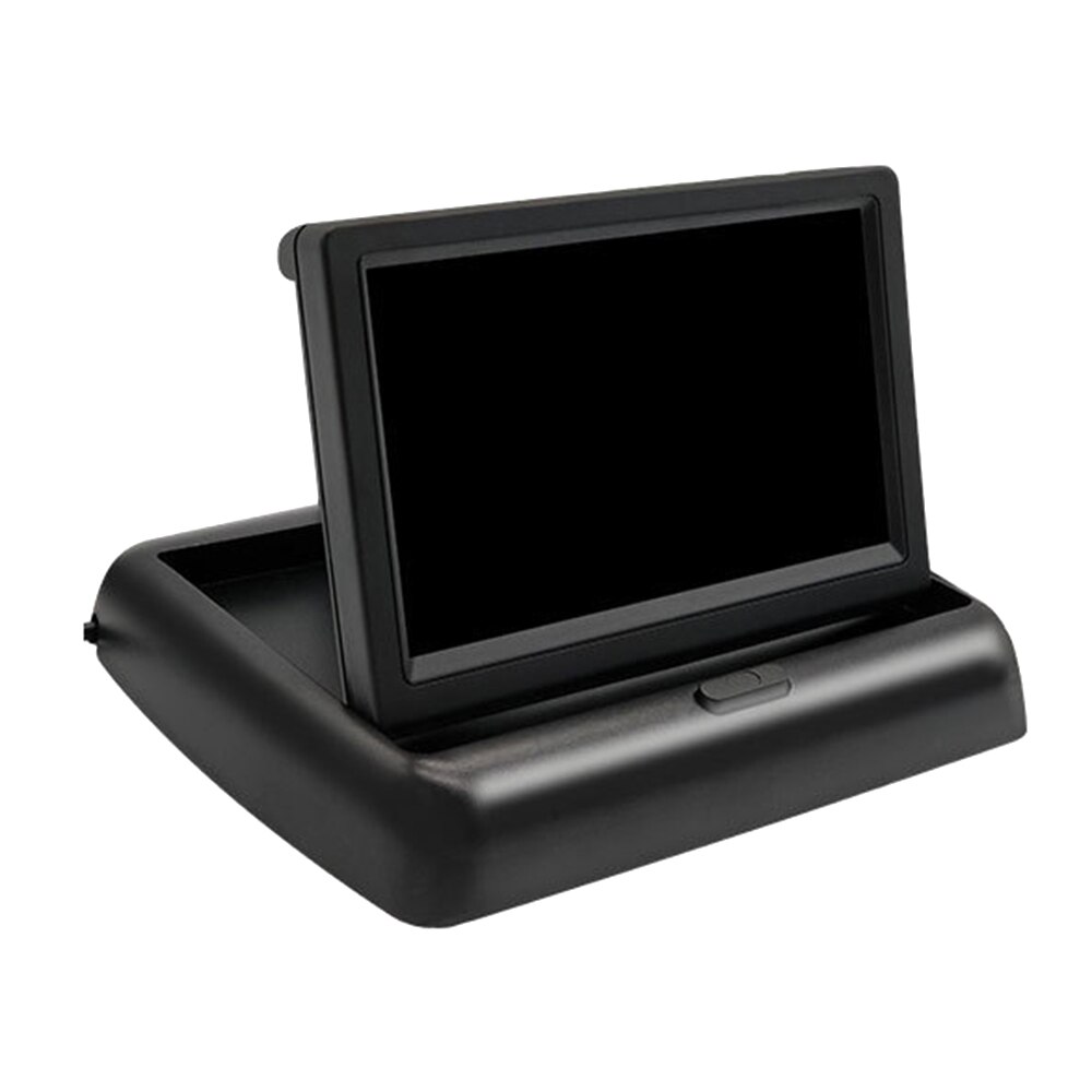 4.3 Inch Lcd Display Vouwen Auto Achteruitkijk Camera Voor Reverse Backup Parkeergelegenheid Reverse Camera Car Achteruitkijkspiegel Monitoren
