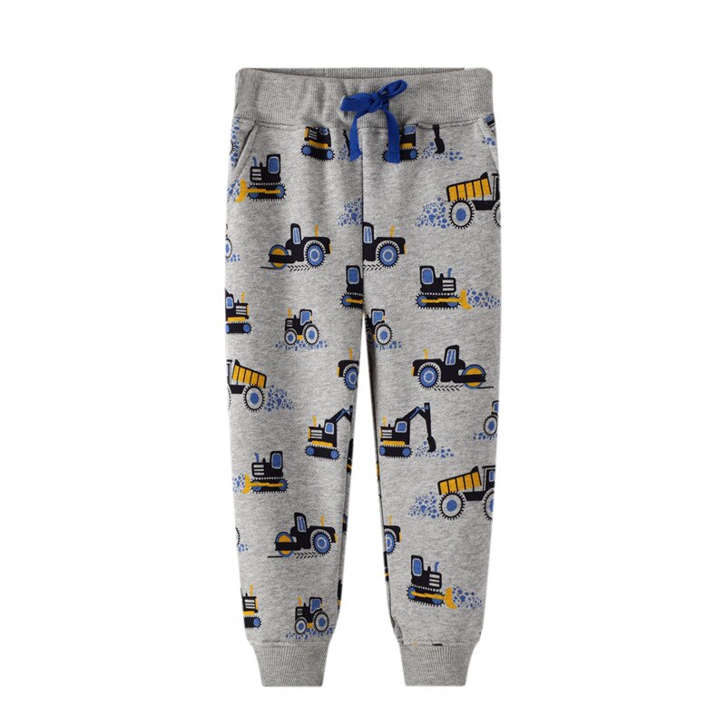 Children Sweatpants Applique Cars Boys Trousers Pants Autumn Spring Baby Long Pants Boys Sport Clothing