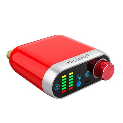 Bluetooth 5.0 Digitale Versterker Klasse D Hifi Versterker 50W + 50W Ondersteuning Bluetooth Bedrade Usb Ingang: Red