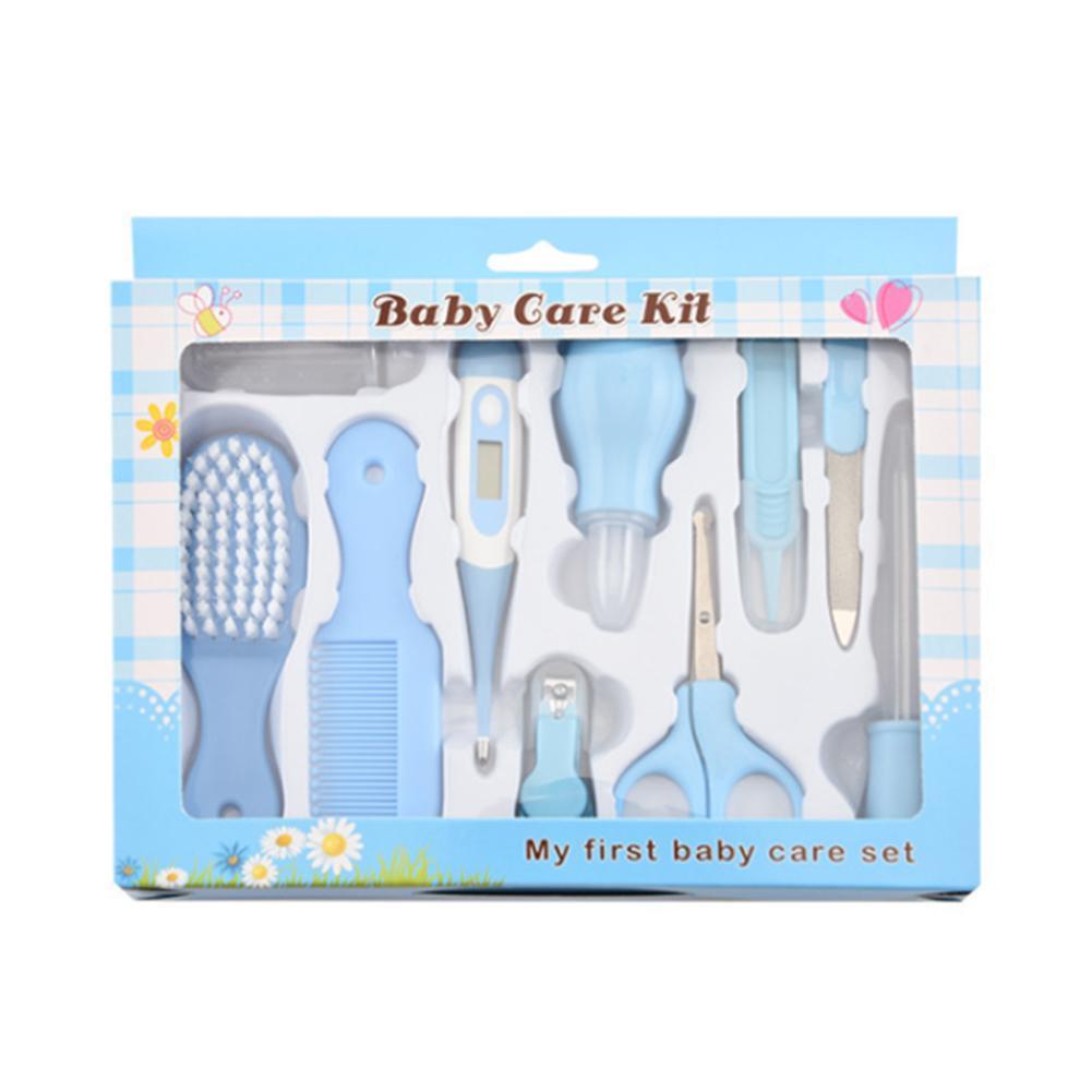 6/8/10/13 Stks/set Kinderen Care Set Baby Simulatie Gezondheid Tool Kinderen Care Polijstmachine Nail Draagbare familie Speelgoed Care Kit Bru Y0M0