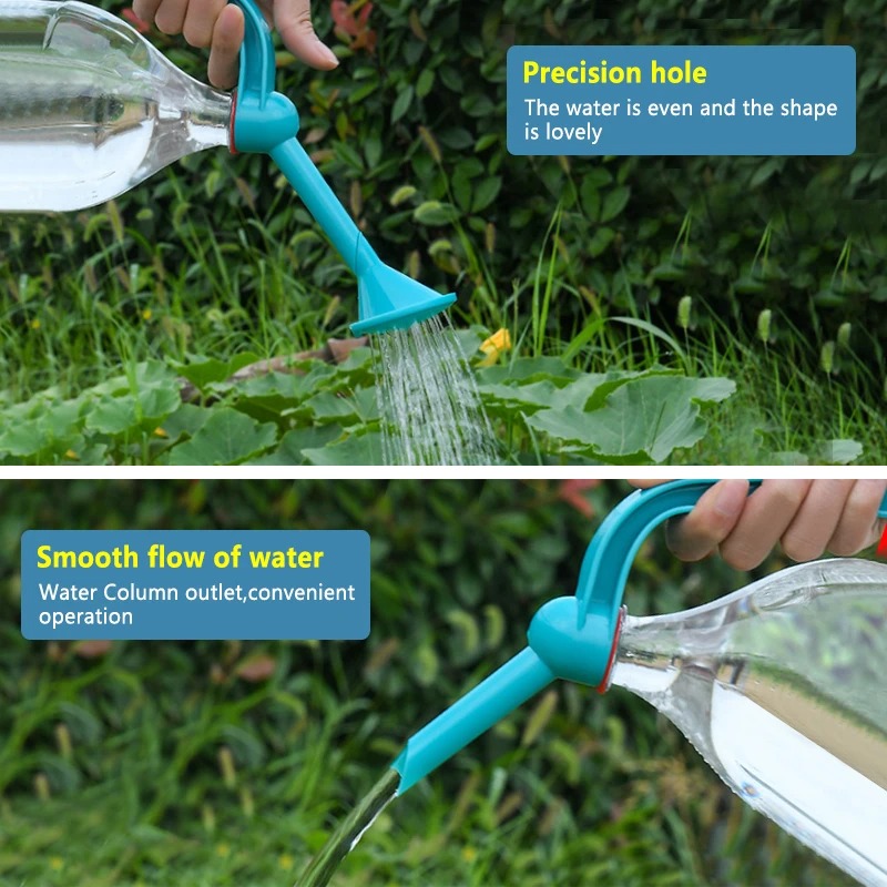 Regadera de mano para plantas de jardinería, botella rociadora de agua de doble propósito, regadera superior, regadera de ducha, riego de plántulas