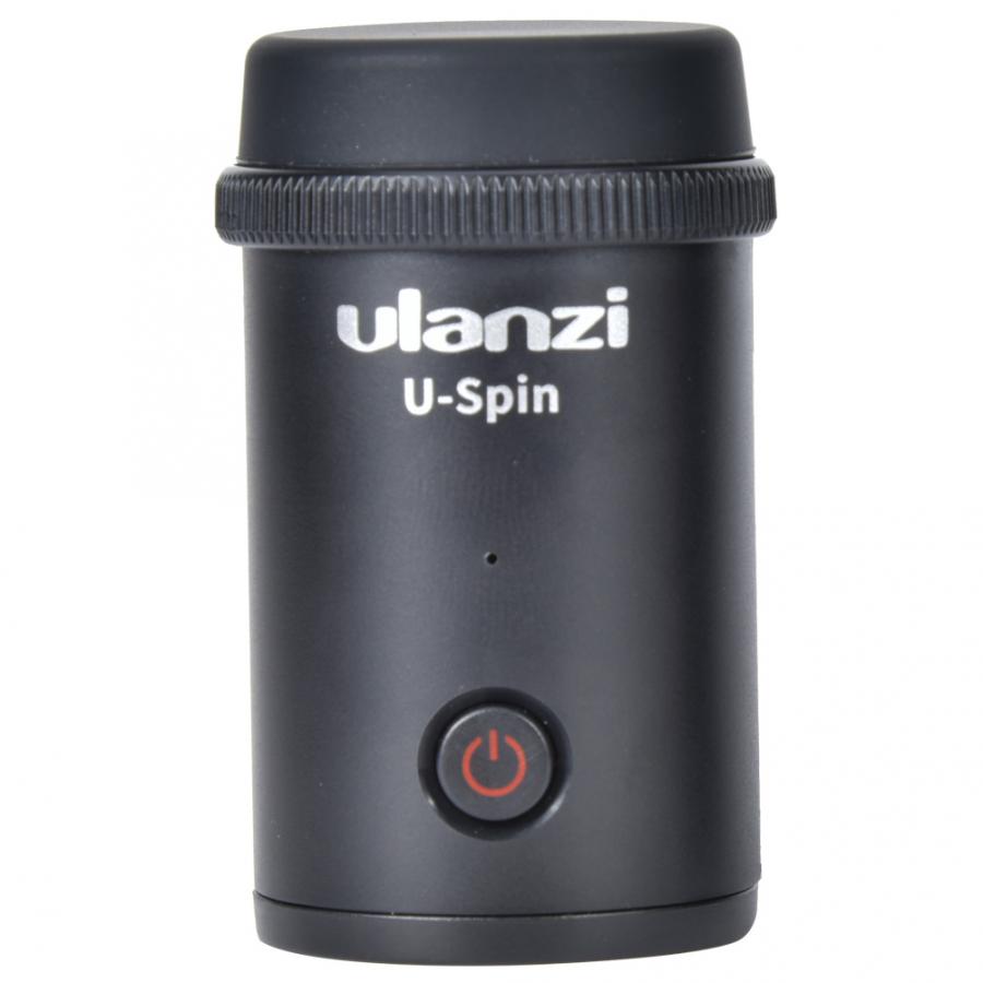 Ulanzi-spin bluetooth controle remoto panorâmica de 360 graus rotativo bola elétrica cabeça fotografia gravação acessório