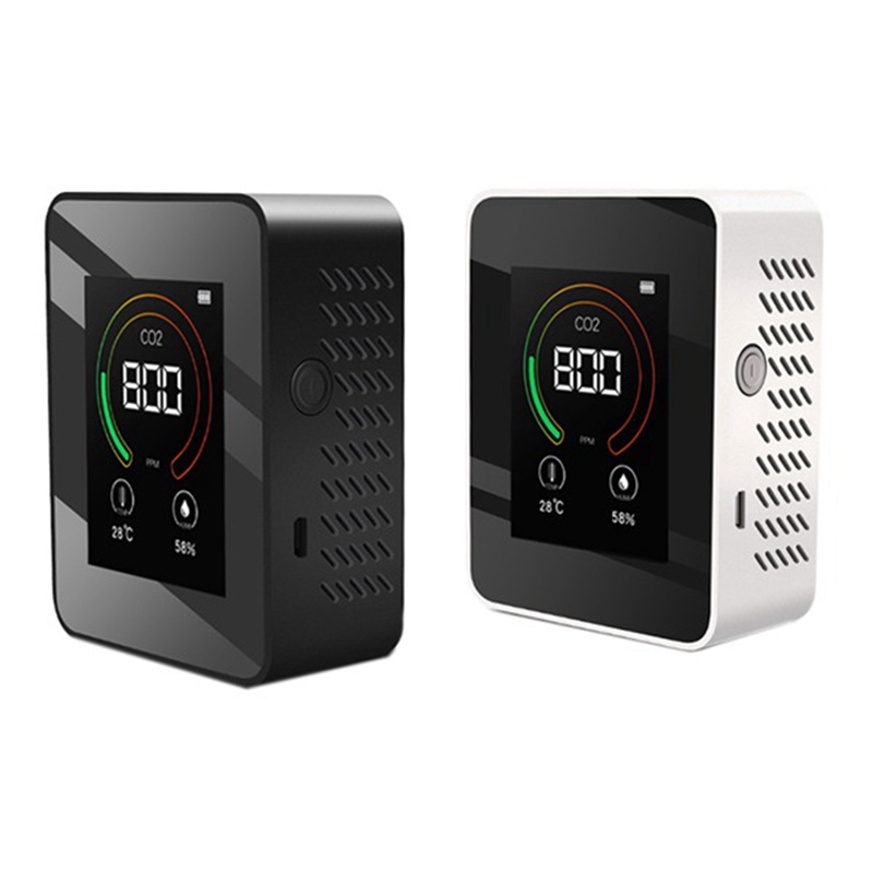 Air Monitor CO2 Carbon Dioxide Detector Air Temperature Humidity Monitor Fast Measurement Meter for CO2