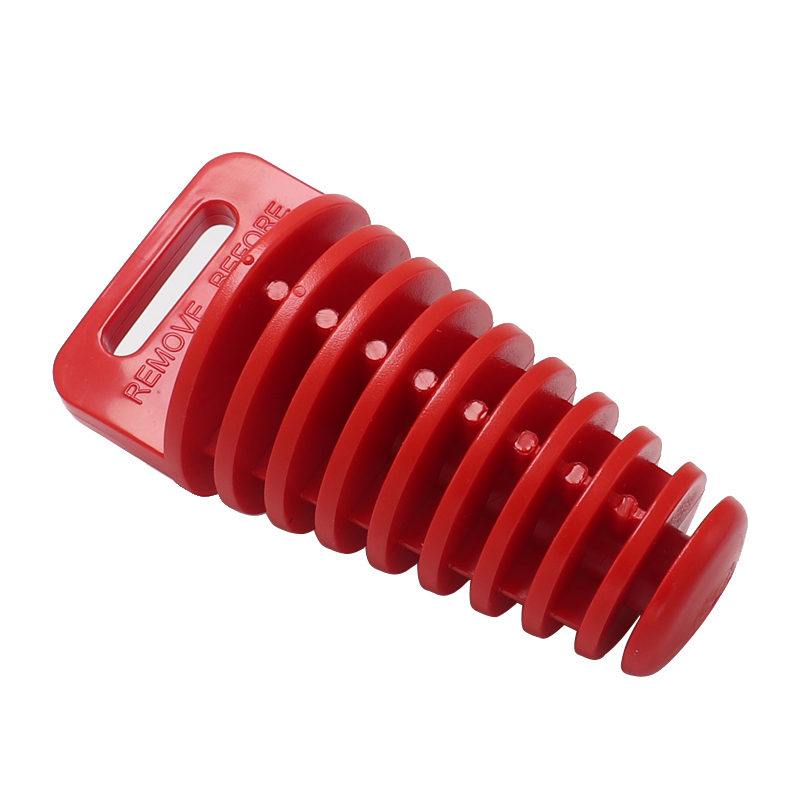 Auspuffrohr stecker 27mm-48mm silikon kreuz-Land motorrad abwasser schalldämpfer stecker auspuff wasserdichte spüLunge stecker: dunkel Grau