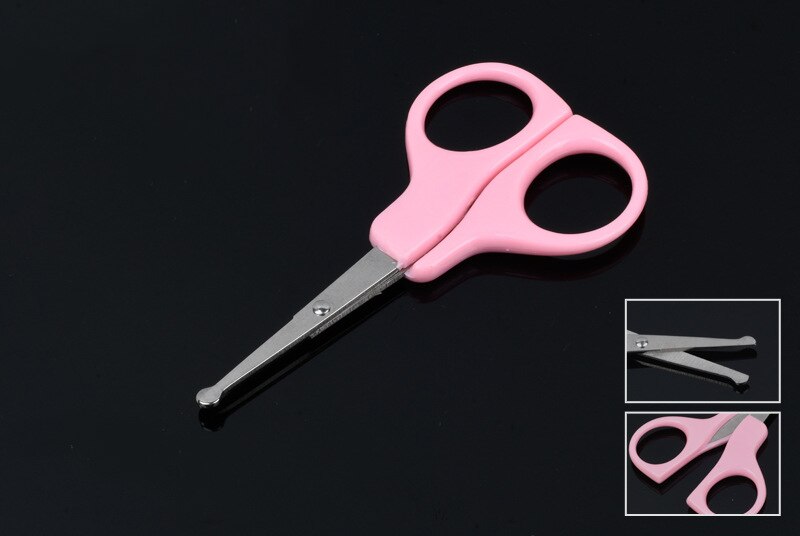 4 pièces bébé coupe-ongles Kits de santé outils ensemble boîte de rangement doigt tondeuse ciseaux pince à épiler pédicure ongles coupe enfants soins