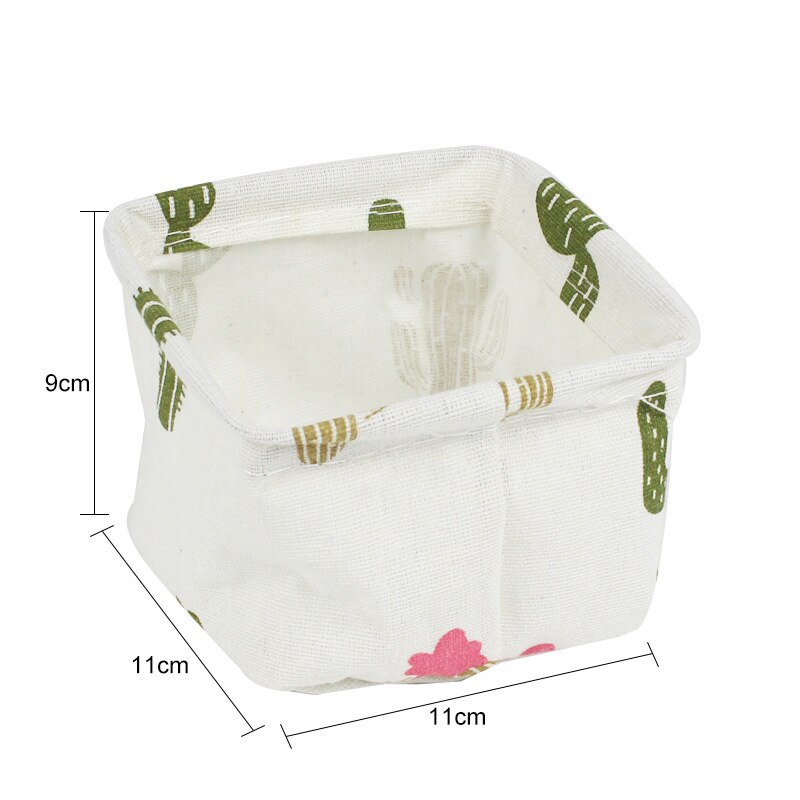 Waterdichte opbergmand voor op het bureau, speelgoed, diverse opbergdozen, cosmetica, ondergoed, organizer voor het opbergen van kantoorbenodigdheden.: Klein -2