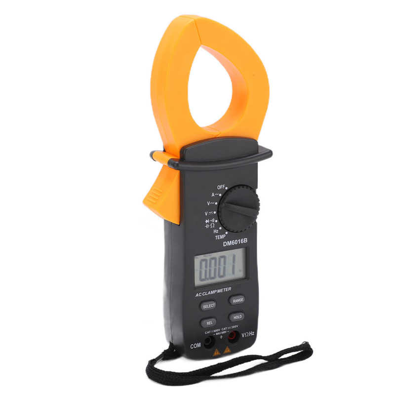 Clamp Meter Multimeter Auto Range with Test Lead for Circuit Testing for Electrical Maintenance for Electrician