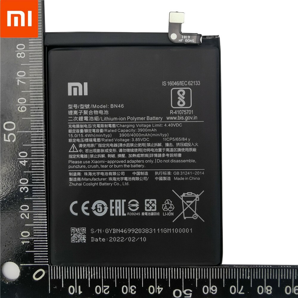 Batteria BN46 Per Xiaomi Redmi Note 8 - 3900mAh, Con Attrezzi Per Sostituzione - Foto 8