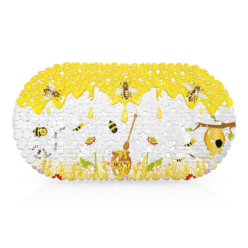 Badmatten pvc douche badmat antislip vloermat eenvoudige badmat badmat antislipmat badkamer: Bij