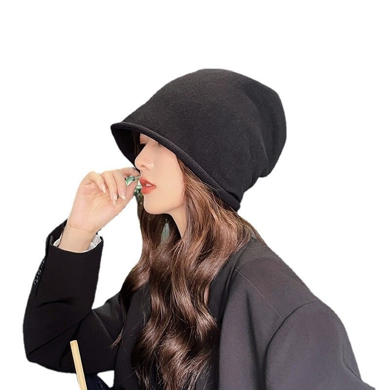 Hoeden Mutsen Voor Mannen Vrouwen Unisex Herfst Zomer Beanie Katoen Effen Kleur Elastische Bonnet Hip Hop Baggy Cap Man Vrouw dunne