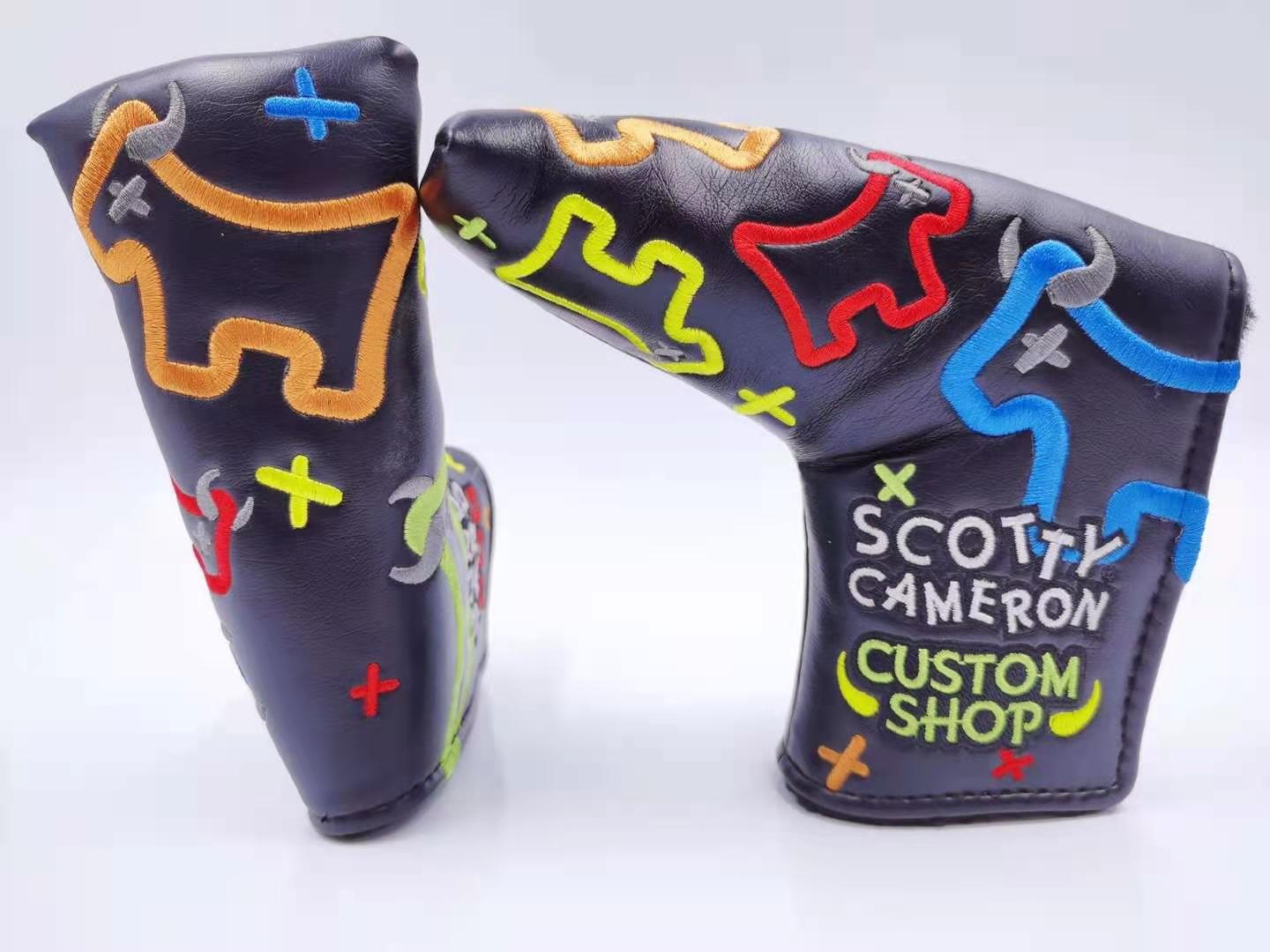 golf putter golf cover golf putter cover: Dark Khaki