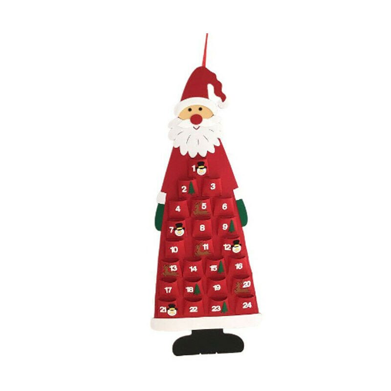Naler kersthangers, kerstboomdecoratie, kerstboomversiering voor adventskalender, 24-delig