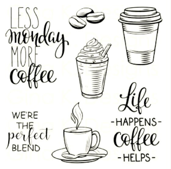 GLOBLELAND Middag Thee Clear Stempel Drankjes Koffie Bloem Theekopje Siliconen Transparante Stempel Seal Card voor DIY Scrapbooking Kaarten Maken Foto Album Decoratieve