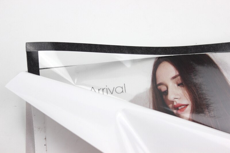 Magnetic Picture Poster Frame Announcement Paper Tag Display Label Sign Holder Case Document Photo Wall Sticky Frame Sleeve