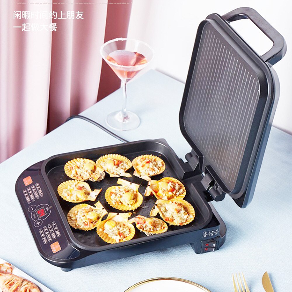 grill elektryczny domowy urządzenie robić grillowania płyta grzejna bezdymny grillowany grill robić mięsa kontakt grill robić kuchni grill