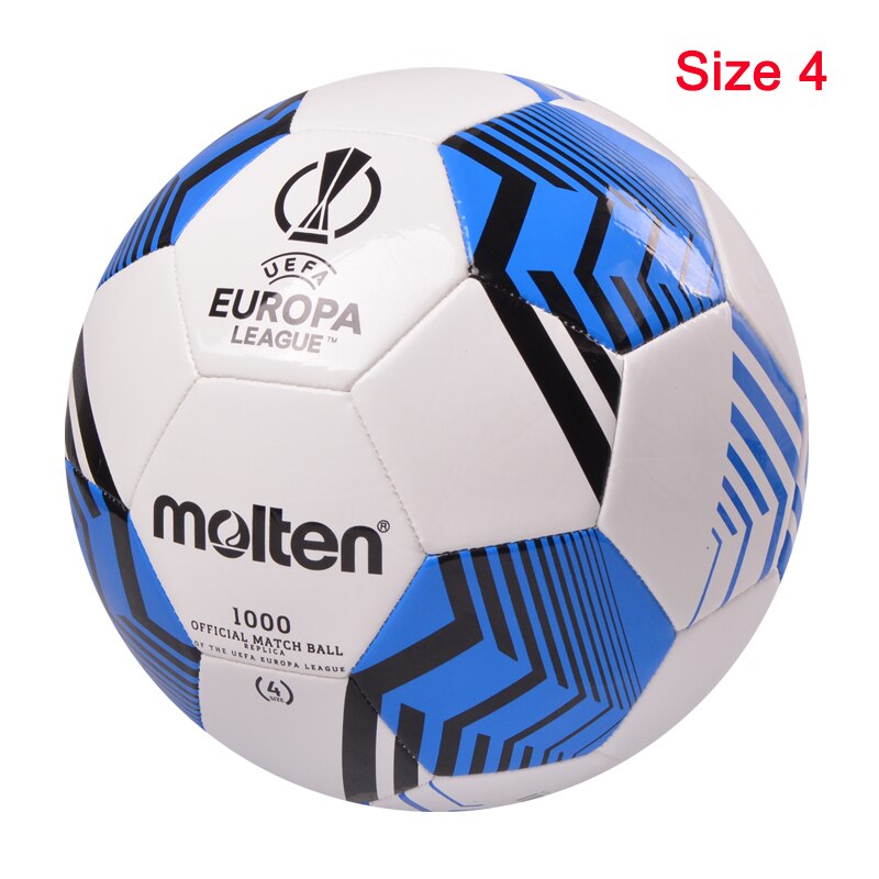 Molten Original Soccer Ball Size 3 Size 4 Size 5 PU/PVC/TPU League Match Training Fottball Balls futbol voetbal: F4U1000-12B Size 4