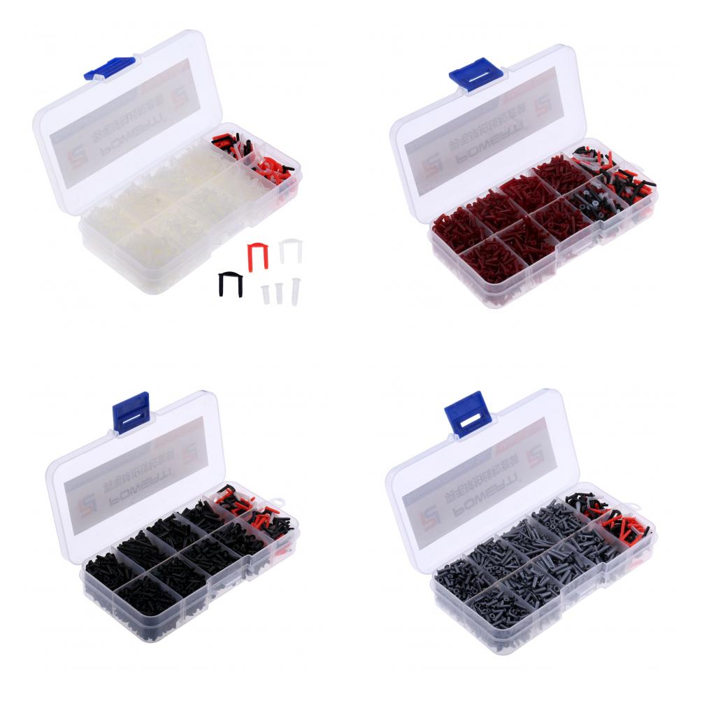 1500Pcs/Case Spare Badminton Racket Racquet Grommets Eyelets - Choose Colors